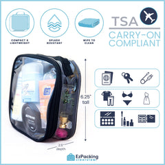 EzPacking sistema de organización transparente para optimizar maleta