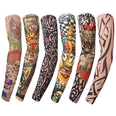 Mangas EZYoutdoor de tatuaje para brazo, seis paquetes, protección solar y estilo.