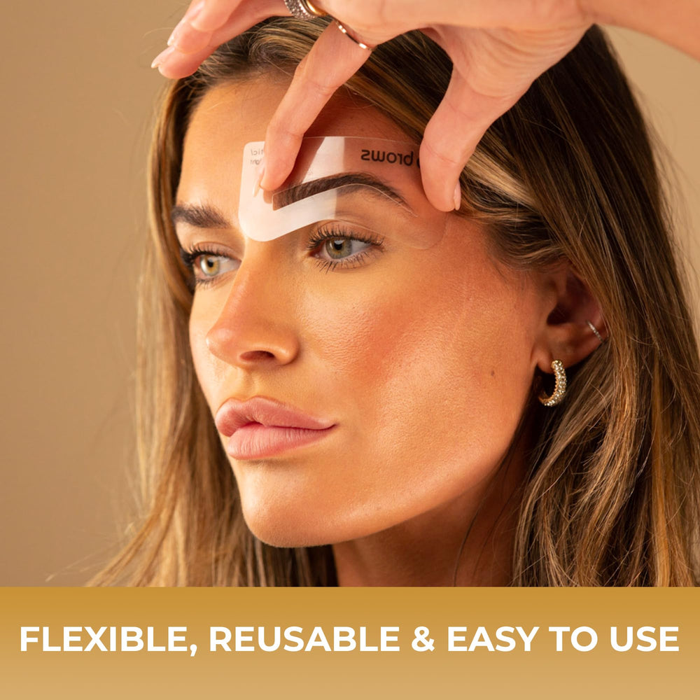 Fab Brows Duo: plantillas reutilizables y fáciles de usar para principiantes