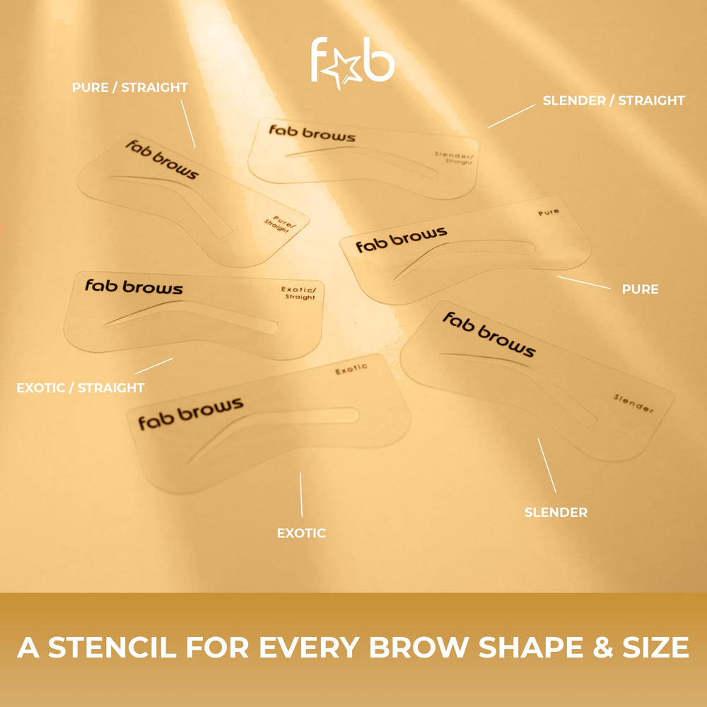 Fab Brows Duo: seis formas de cejas para distintos rostros