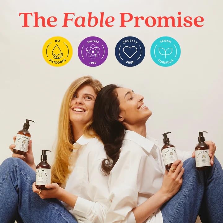 Fórmula vegana y cruelty-free para el cabello de Fable & Mane