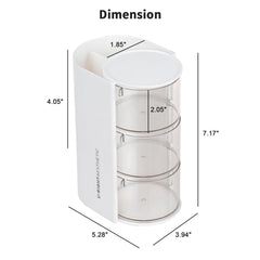 FABROK soporte para brochas de maquillaje, sistema compacto y ordenado