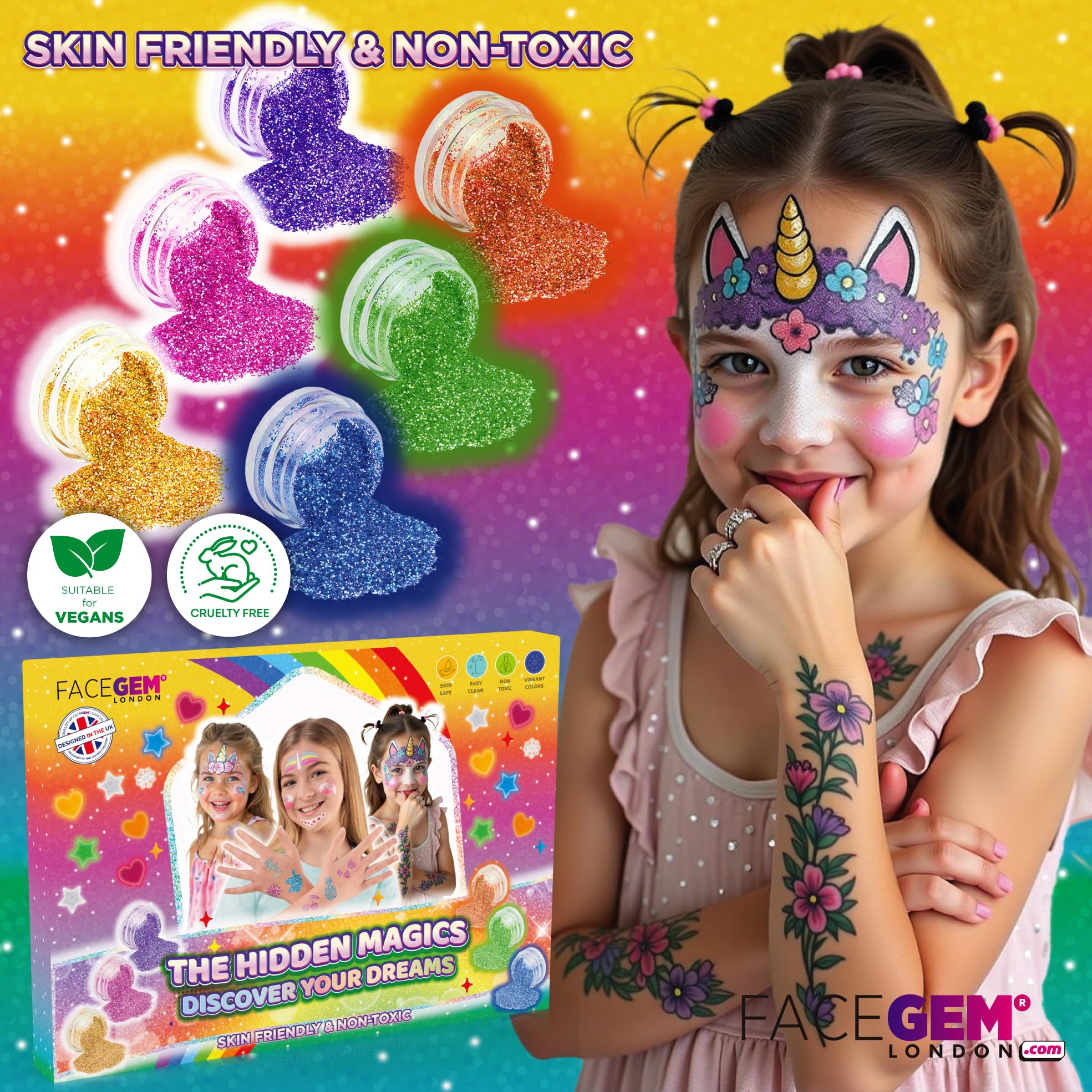 FACEGEM LONDON ideas de tatuajes con diferentes diseños