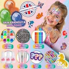 FACEGEM LONDON plantillas para tatuajes 200 diseños