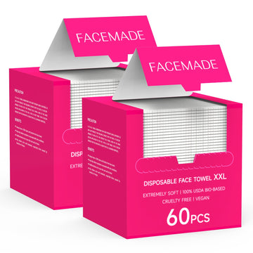 FACEMADE: toalla facial XXL suave y absorbente para uso diario