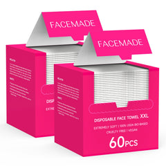 FACEMADE: toalla facial XXL suave y absorbente para uso diario