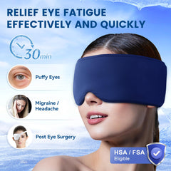 FACEMOON Compresa fría para ojos, uso postoperatorio y reducción de hinchazón.