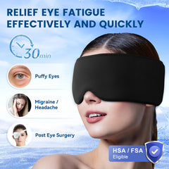FACEMOON compresa fría para la frente, relajación de la tensión facial.