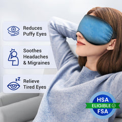 FACEMOON máscara ocular fría reduce hinchazón y pesadez ocular