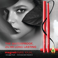 FACESCANADA Magneteyes Kajal negro: delineado preciso para looks rápidos.