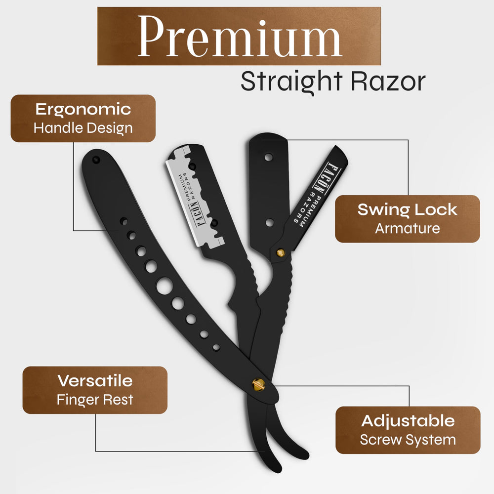 FACON accesorios de cuidado para barbero, almacenamiento seguro para herramientas.