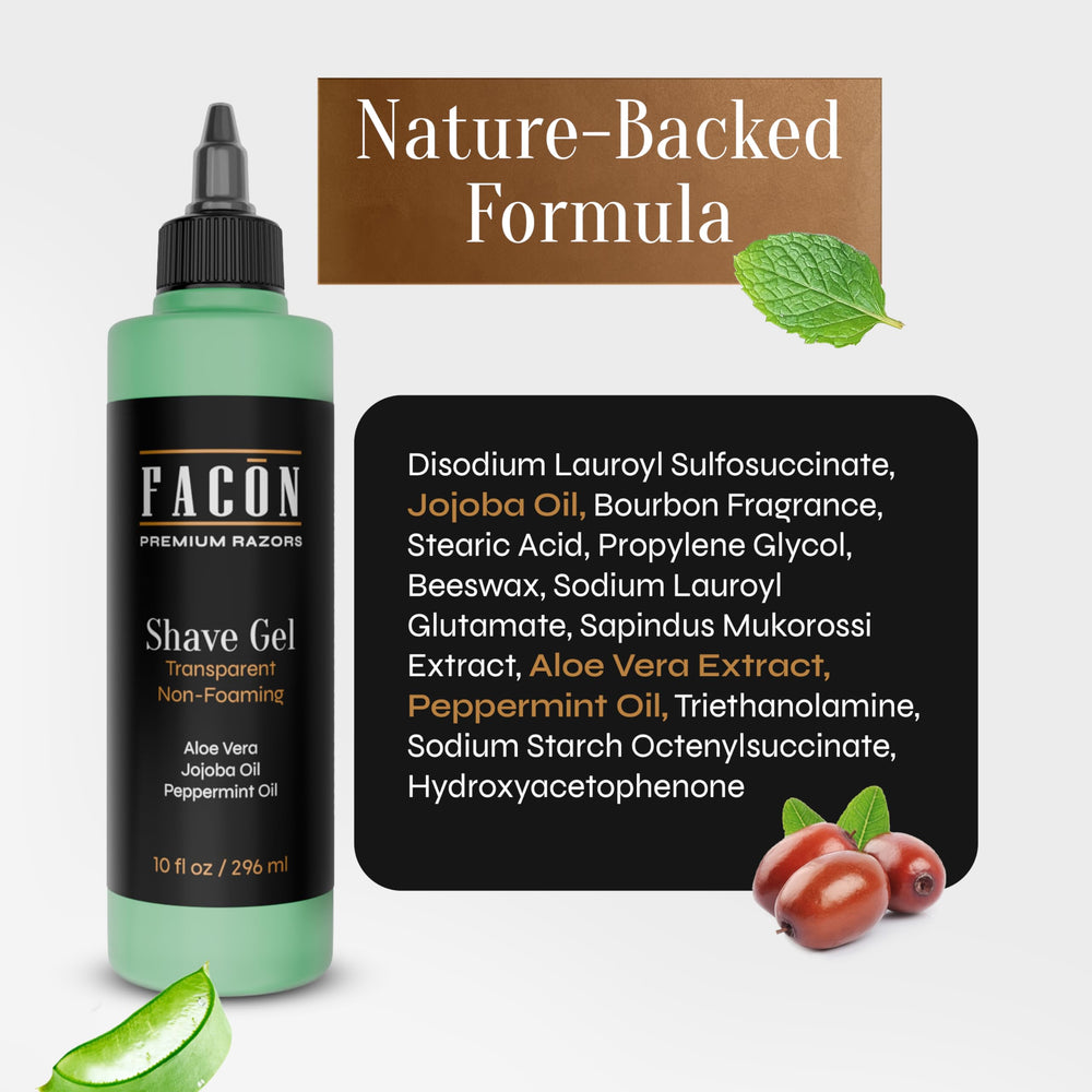 FACON barber-quality grooming for a professional finish.