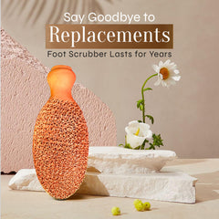 Facón piedra pómez de doble textura para exfoliar suavemente.