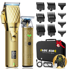 FADEKING Pro Clipper con pantalla LCD para cortes precisos y control