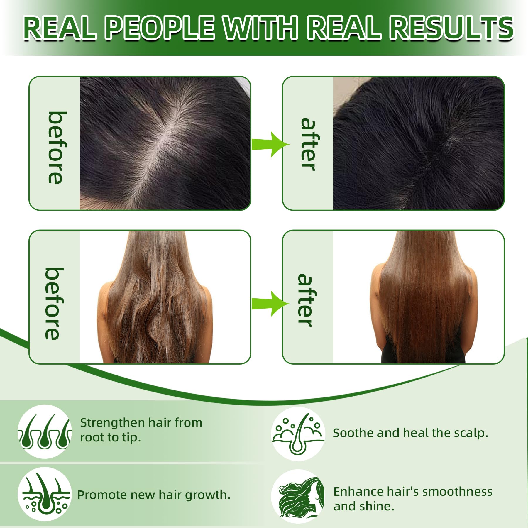 Cabello con brillo natural gracias al aceite Batana de Fadelo