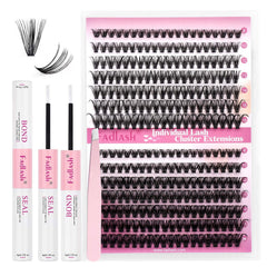FADLASH cluster de 240 pestañas para crear volúmenes.