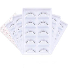Pestañas de práctica FADLASH de 25 pares para entrenamiento en maniquí.