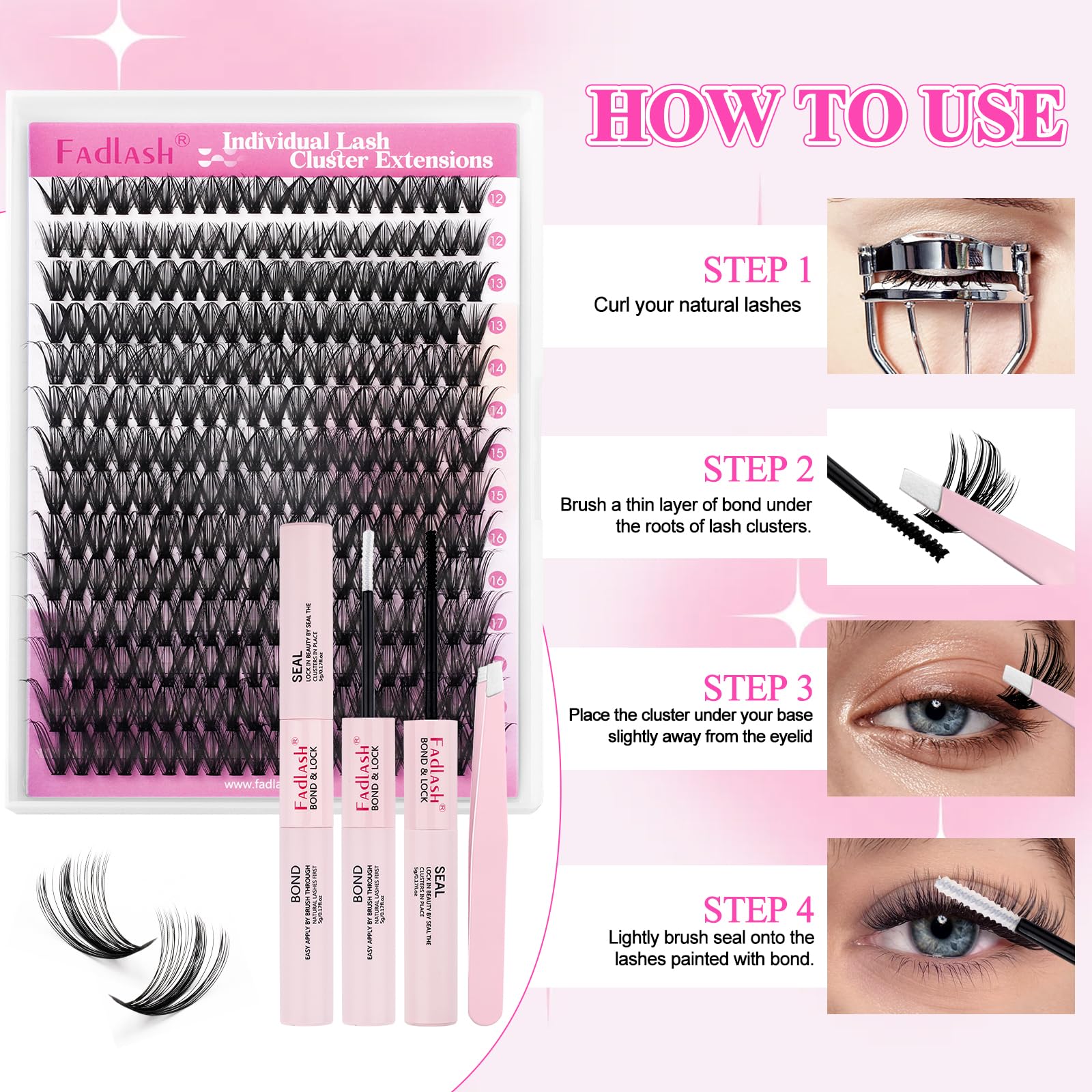 Aplicación casera fácil con FADLASH, ideal para principiantes.
