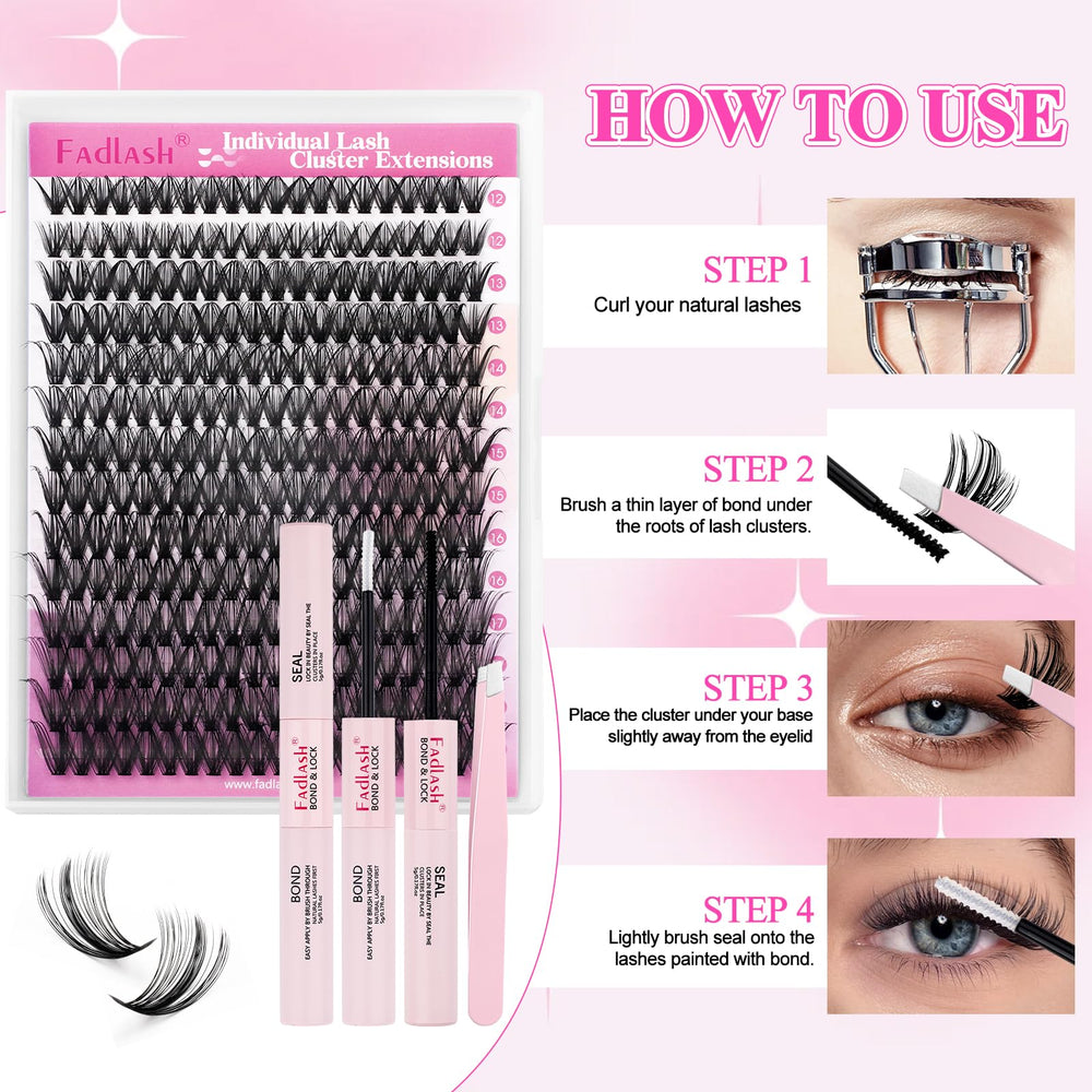 Aplicación casera fácil con FADLASH, ideal para principiantes.
