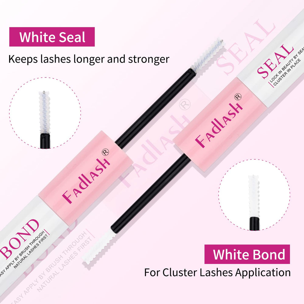 FADLASH aplicación fácil para cada pestaña con brocha espiral.