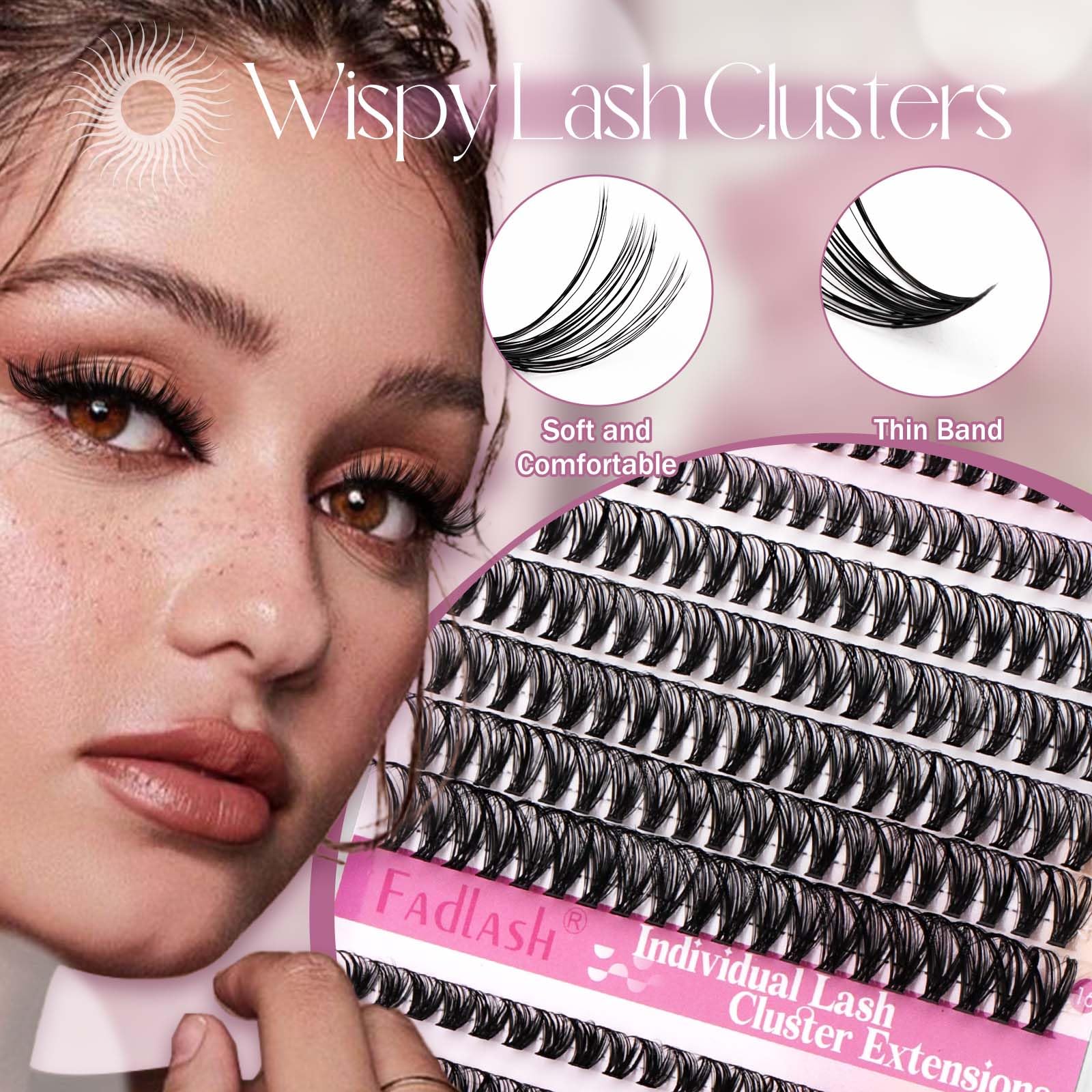 FADLASH aplicador de extensiones para una aplicación precisa.