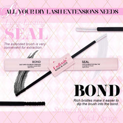 Adhesivo FADLASH bond-seal para fijación duradera en pestañas.
