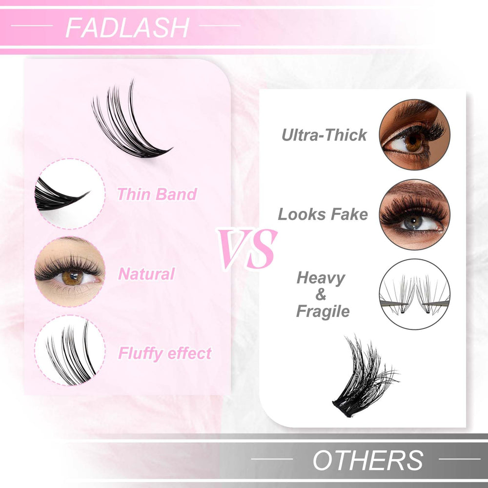 FADLASH diseño ligero que se integra con tus pestañas.
