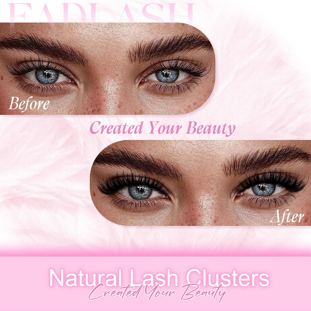 FADLASH volumen completo con longitudes 8–16 mm para mirada intensa.