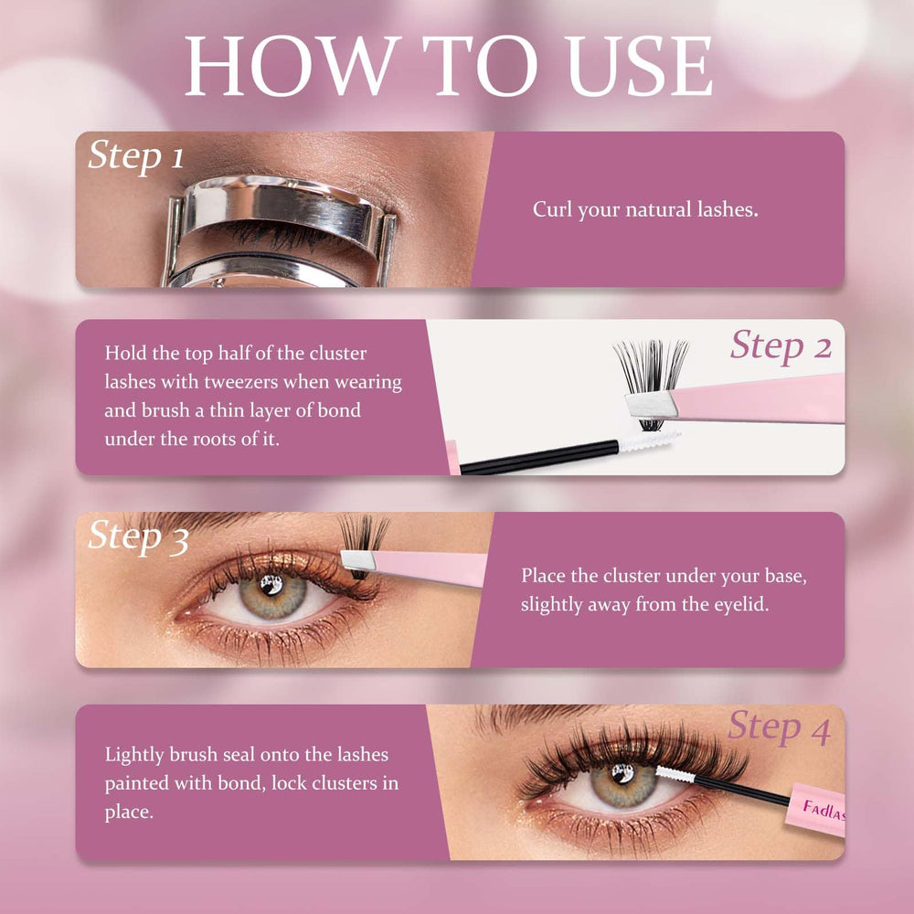 FADLASH ingredientes veganos y libres de crueldad para pestañas.