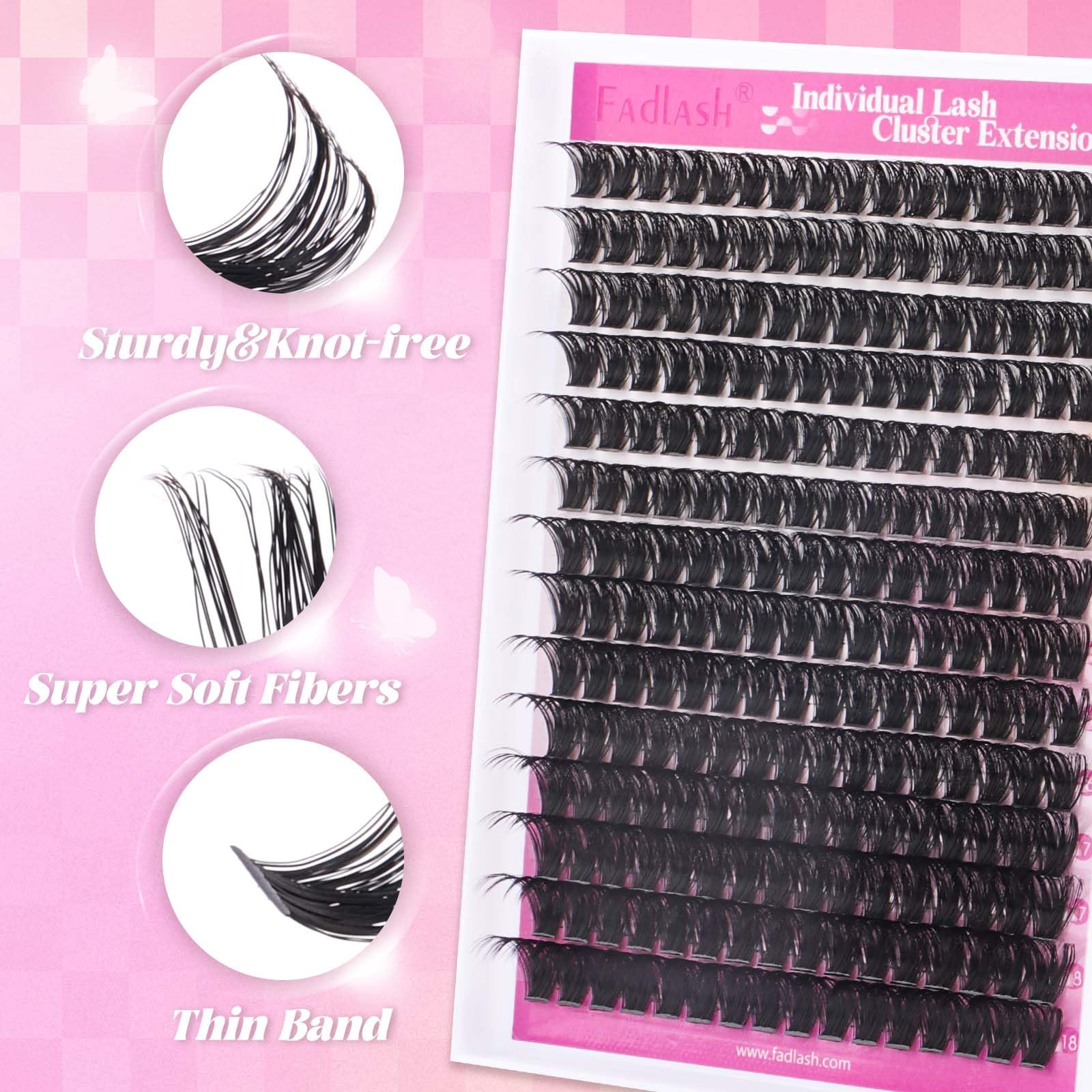 FADLASH lash applicator tweezers for precise at-home lash placement