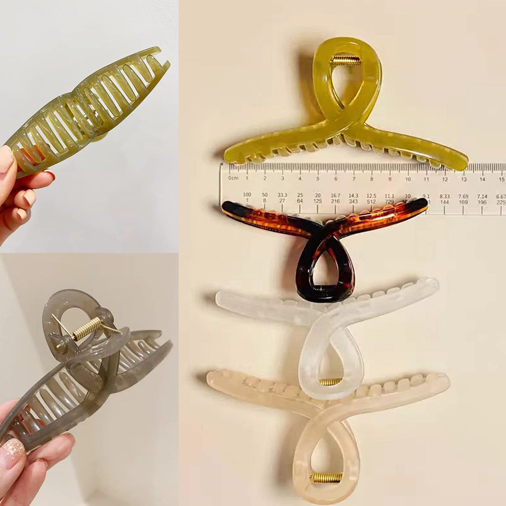 FAELBATY clip grande para pelo largo, ideal para cabellos densos.