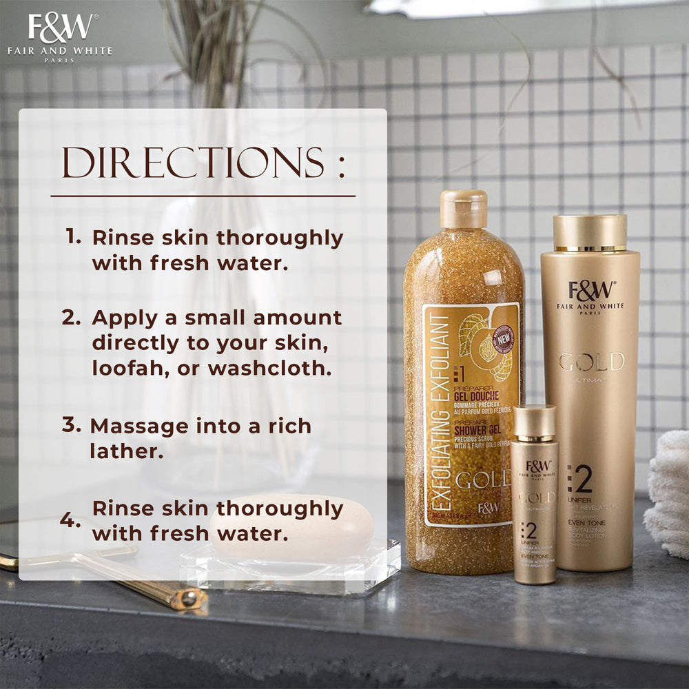 FAIR & WHITE Gold Precious uso diario en ducha