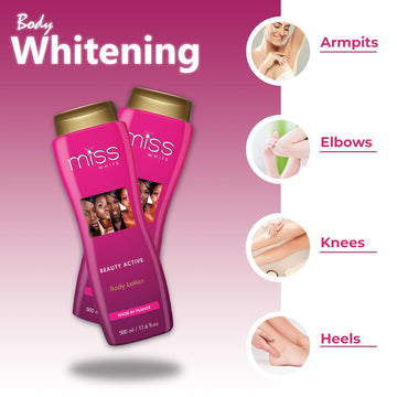 Textura ligera y absorción rápida de Miss White para piel normal o seca.