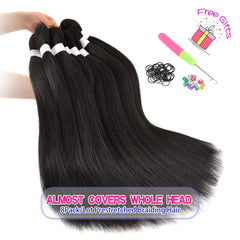 Fairise 26-inch length provides full head coverage for protective styles.