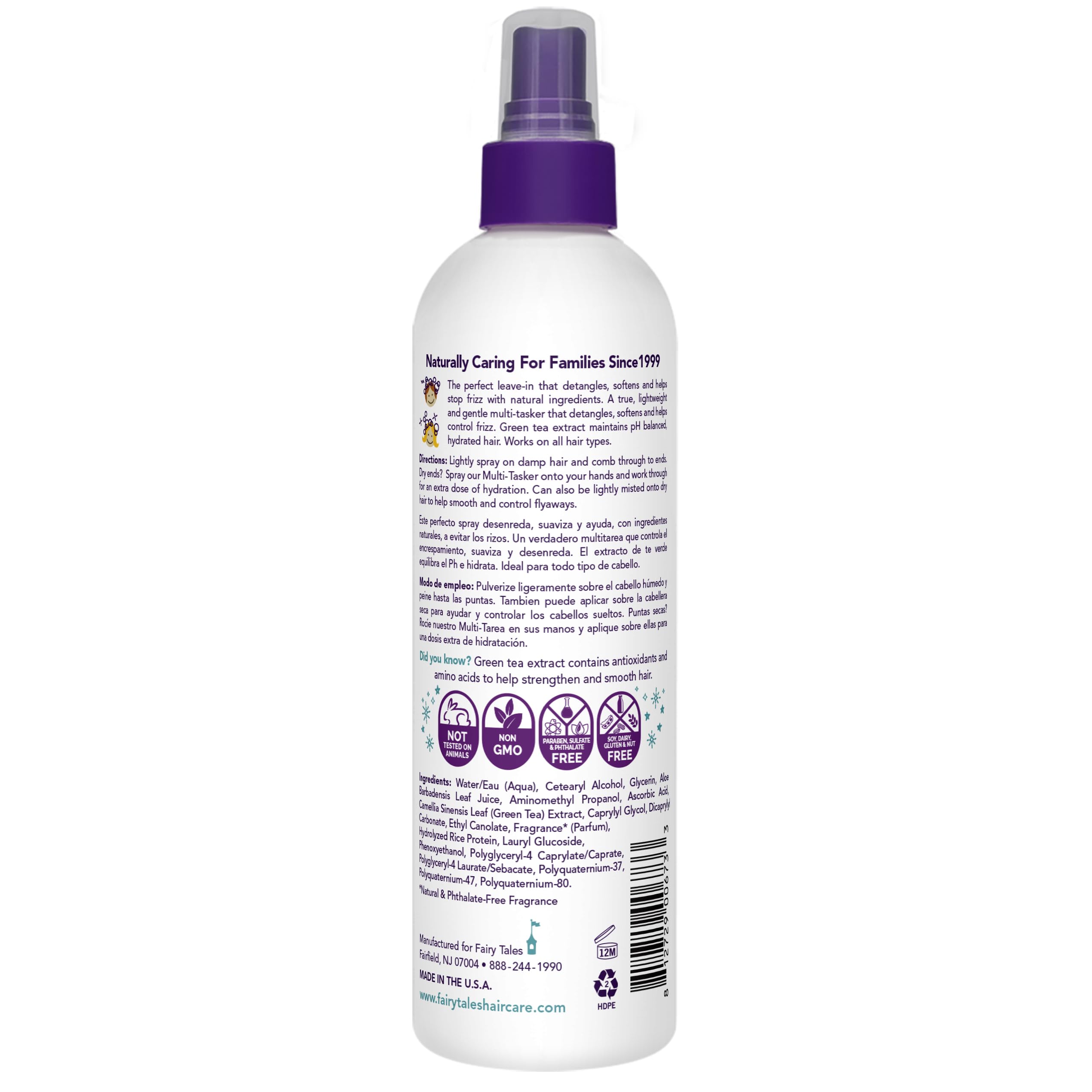 Fairy Tales Condicionador Ninos: desenredo fácil para todo tipo de cabello.