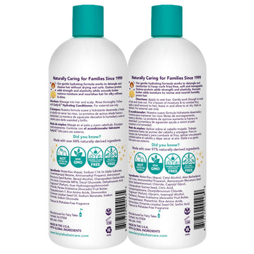 Acondicionador Fairy Tales Curly-Q en botella facilita el desenredo