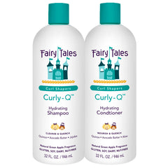 Champú Fairy Tales Curly-Q en botella cuida rizos infantiles y aporta hidratación