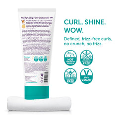 Fairy Tales Curly Q Kids crema: textura ligera para peinar rizos.