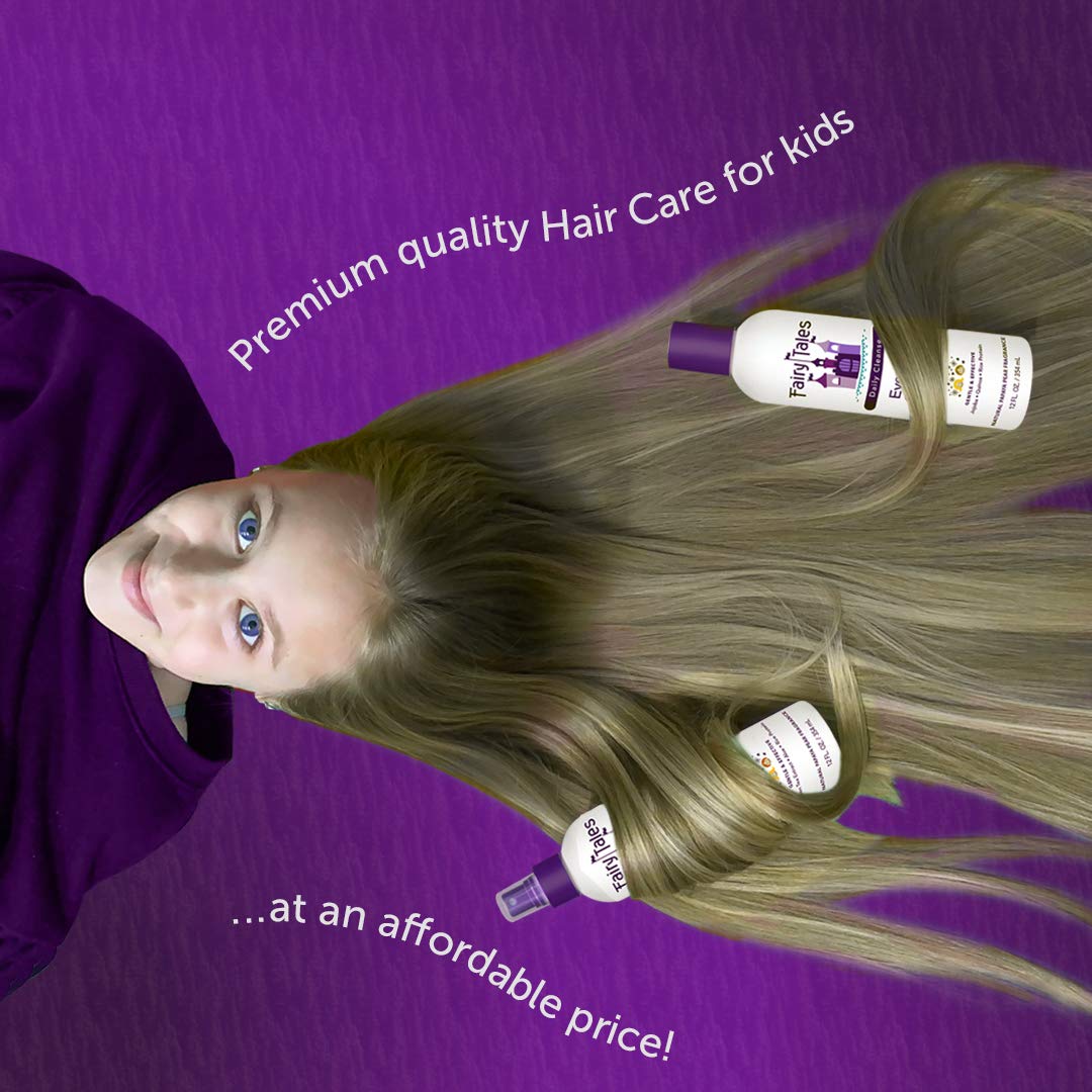 Fairy Tales Daily Cleanse con quinoa, fortalece el cabello y reduce la rotura.