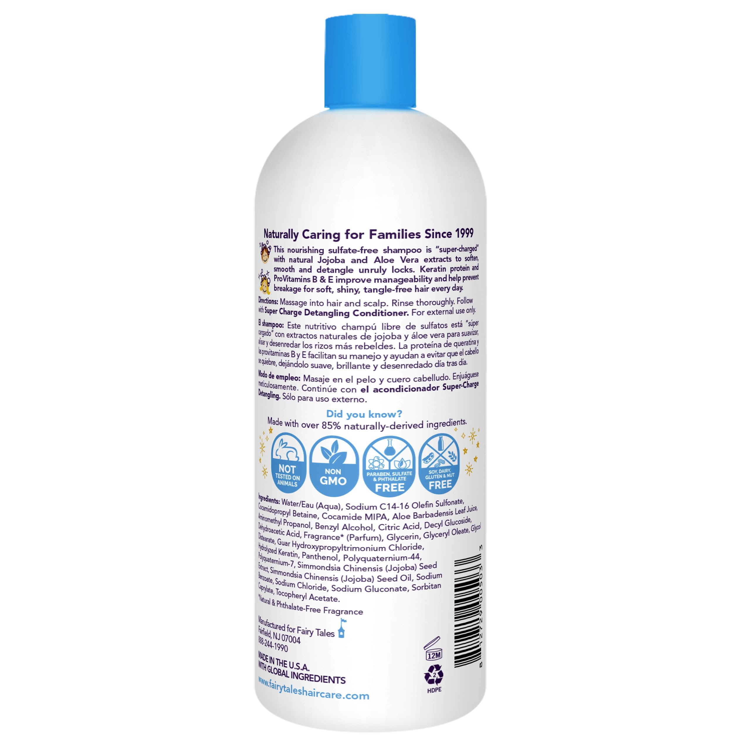 Fairy Tales Desenredante Ninos Cabello Suave: acabado sedoso para uso diario.