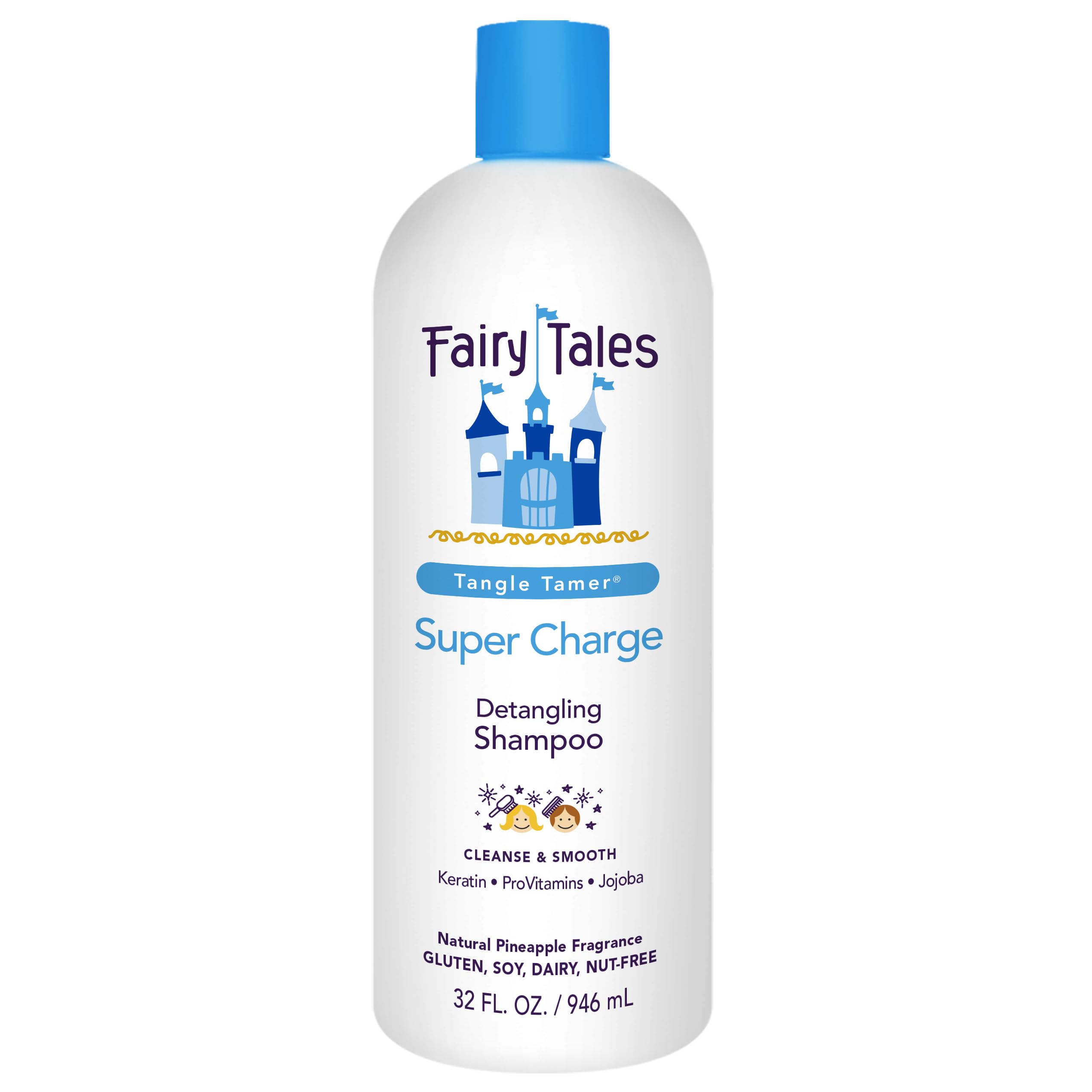 Fairy Tales Champú Desenredante para Niños, suaviza y facilita el peinado.