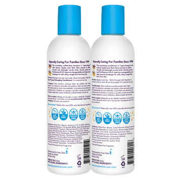 Fairy Tales Tangle Tamer: acondicionador desenredante en botella facilita peinado.
