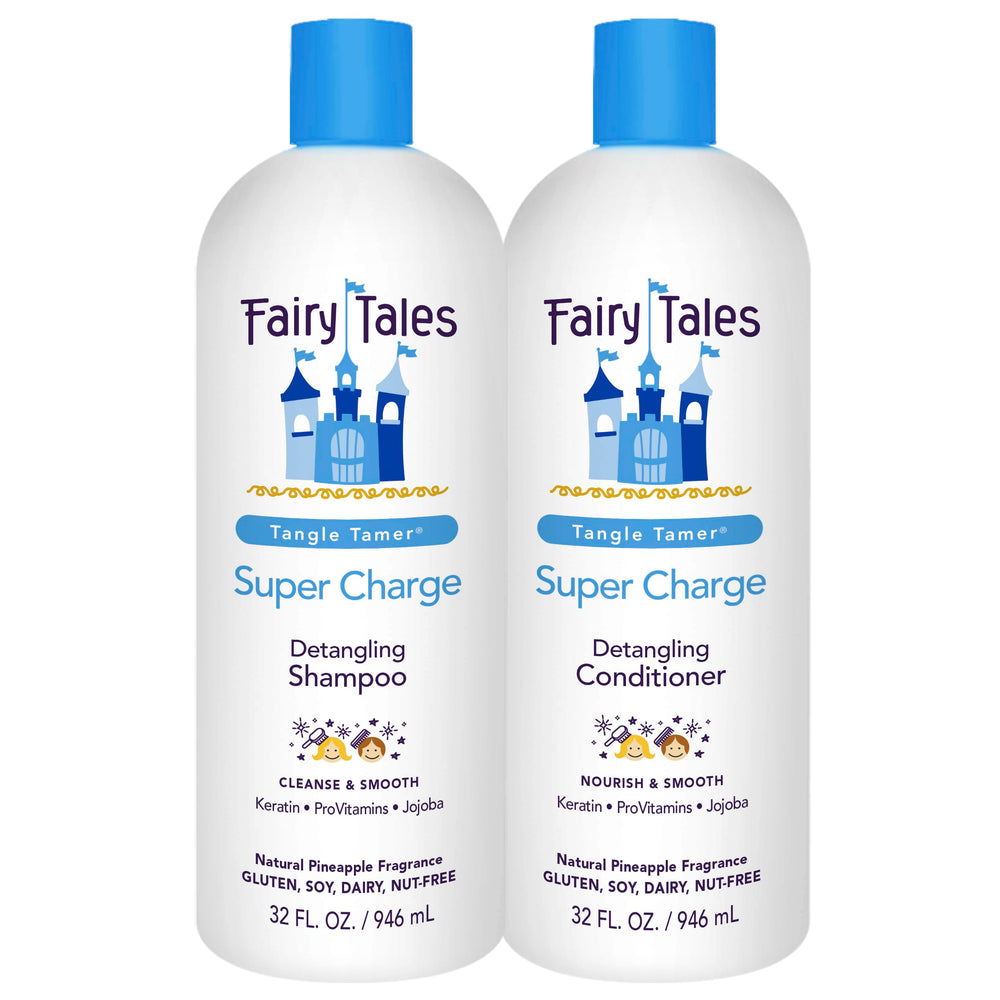 Fairy Tales Tangle Tamer Shampoo bouteille: démêlage facile et hydratation douce pour enfants