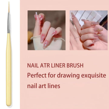 Faiteary pincel detallado uñas para trazos finos.