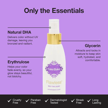 Fórmula con DHA natural de Fake Bake Flawless