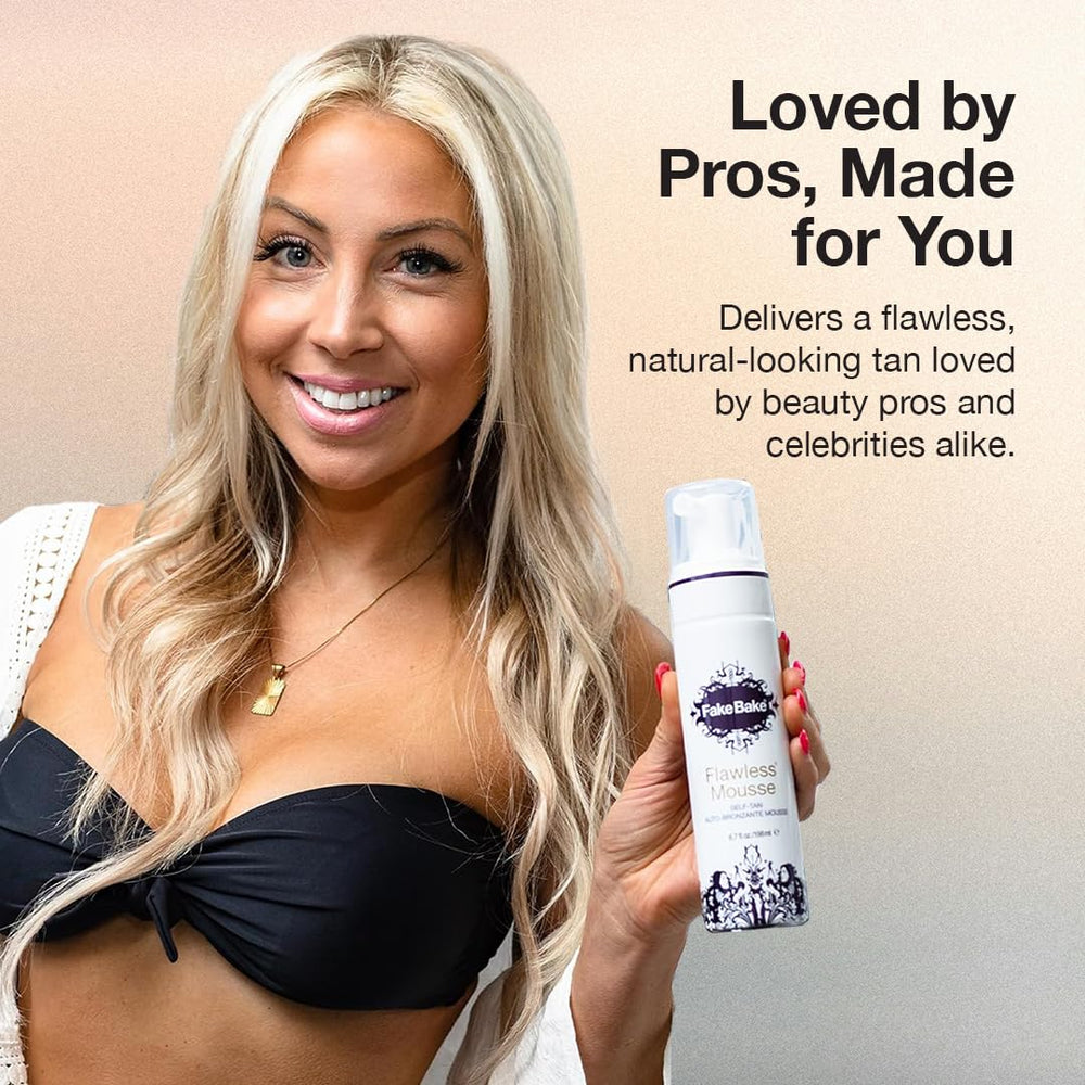 Fake Bake Flawless Mousse aroma a coco para una experiencia agradable