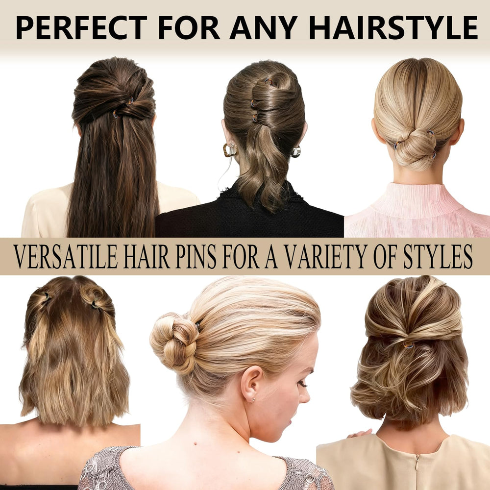 Fallinlocks pin de pelo para moños y recogidos, estilo sin esfuerzo.