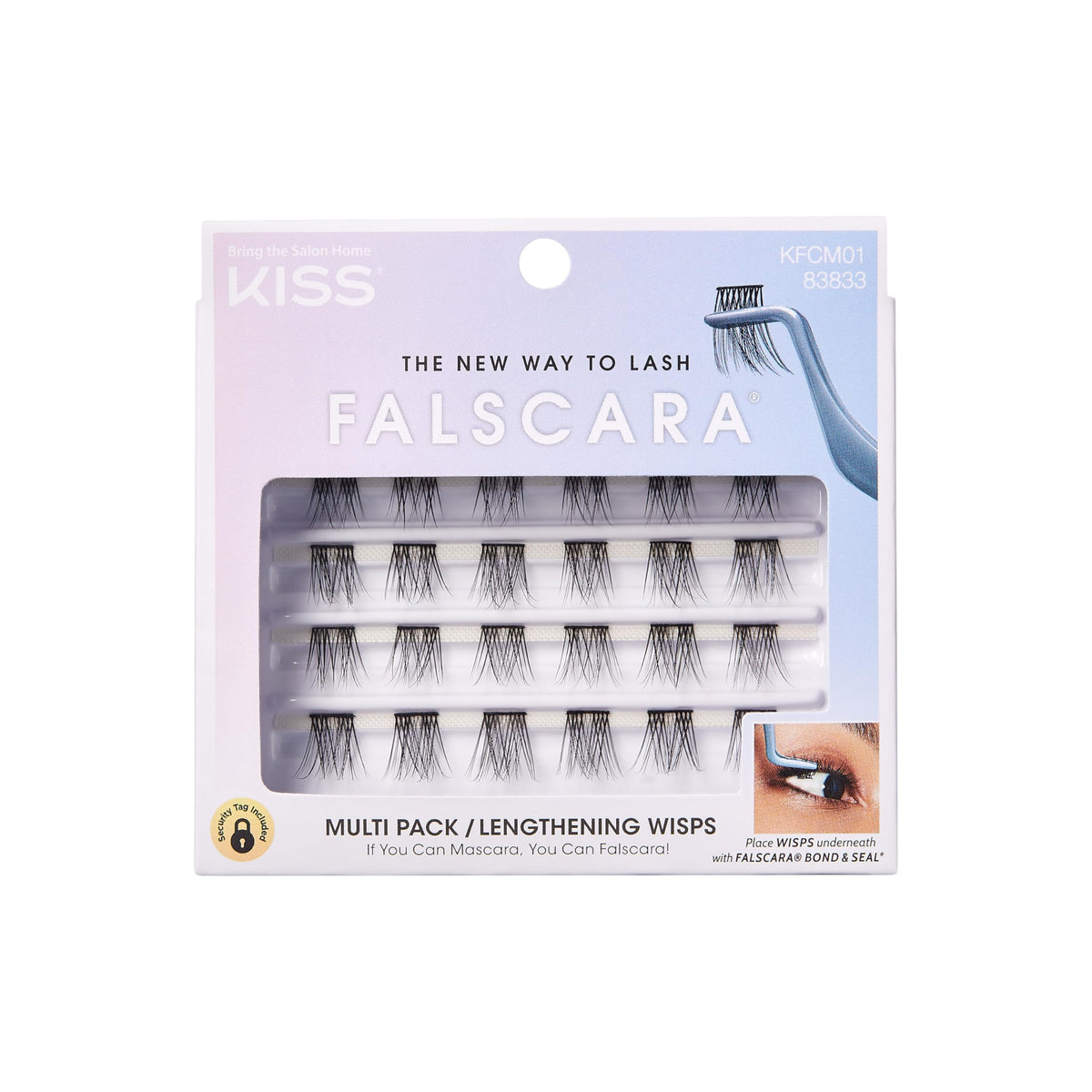 FALSCARA Kiss Falscara: extensiones-pestañas ligeras para un look natural