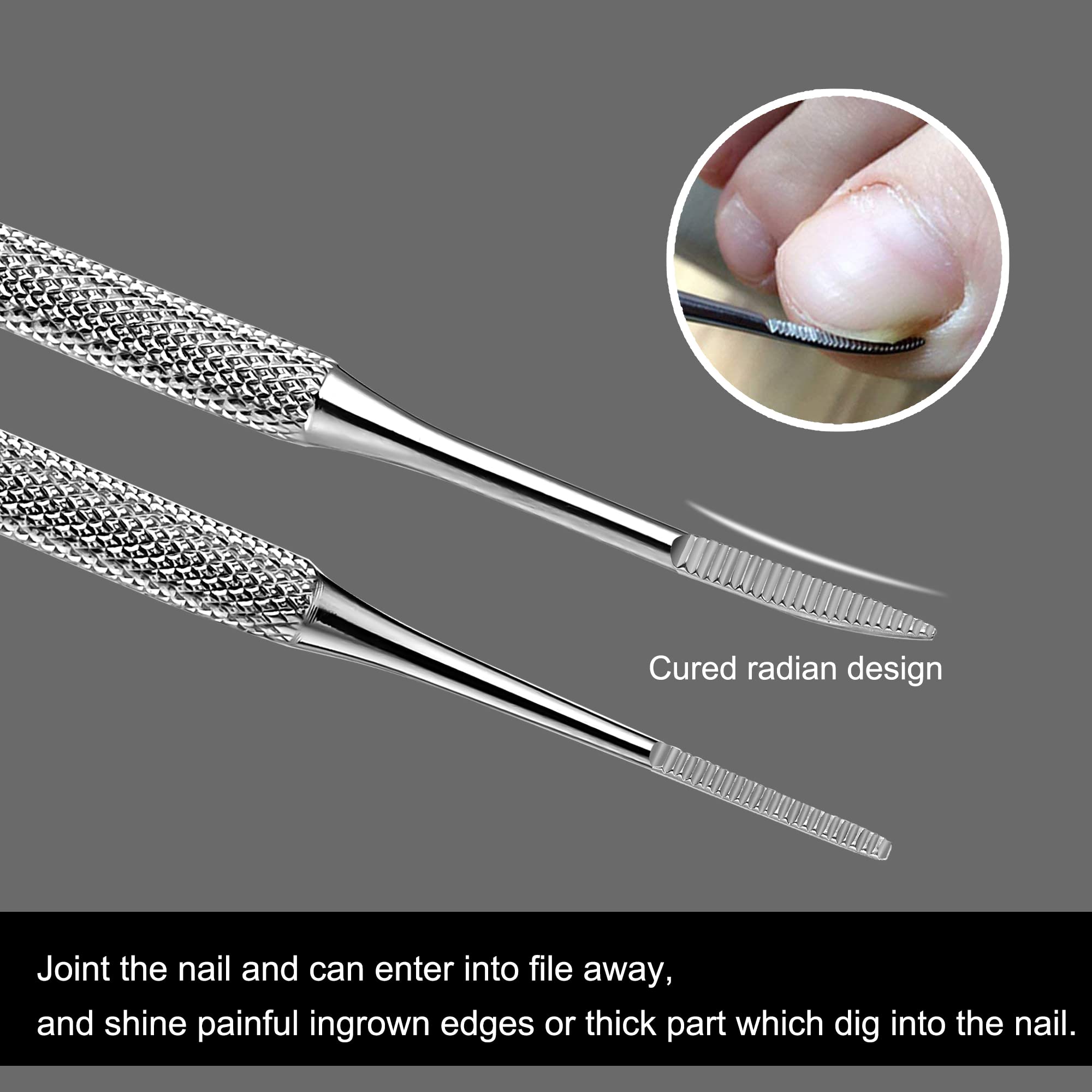 FAMILIFE ingrown toenail lifter for debris removal and cleanup.