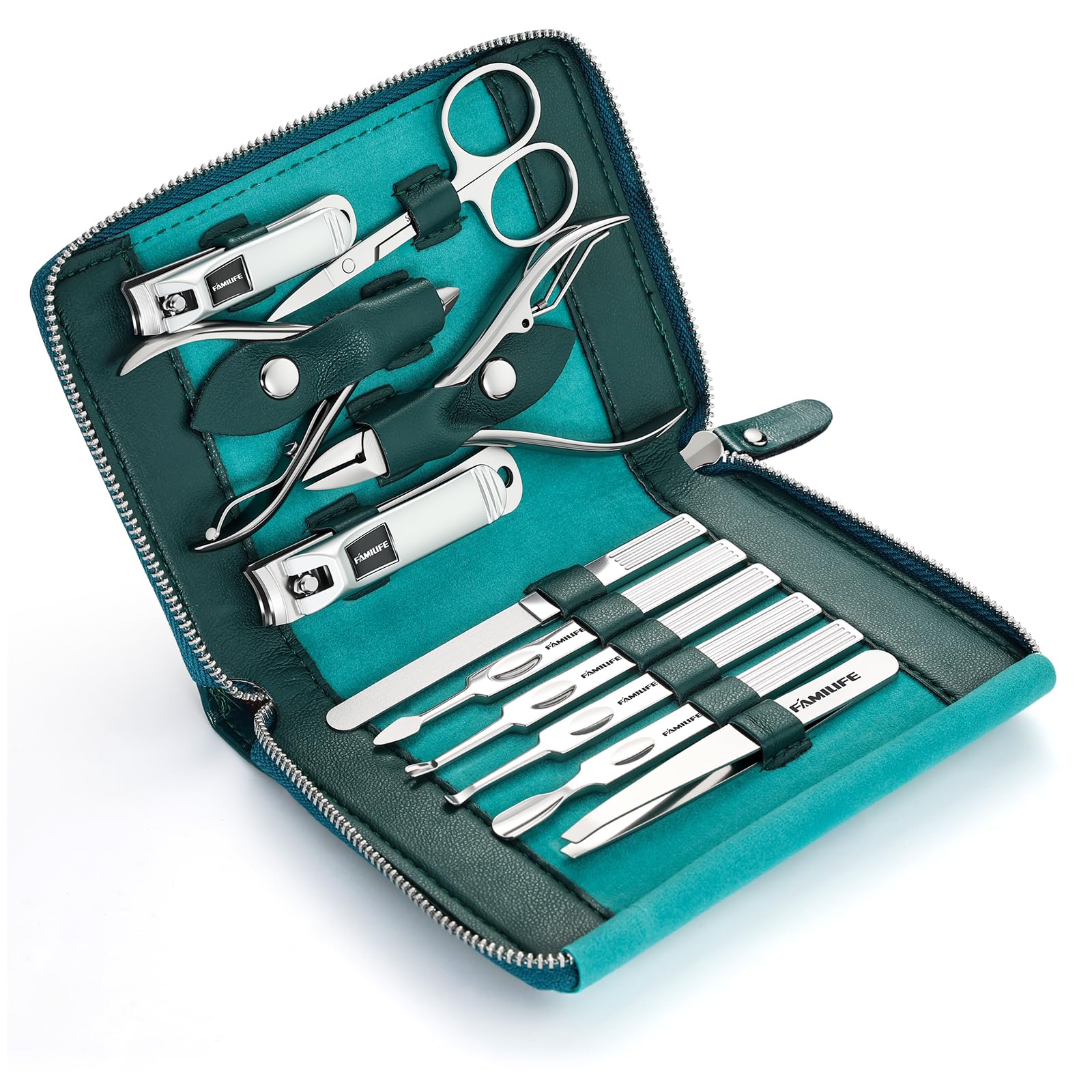 Corta uñas para uñas encarnadas FAMILIFE con diseño ergonómico.